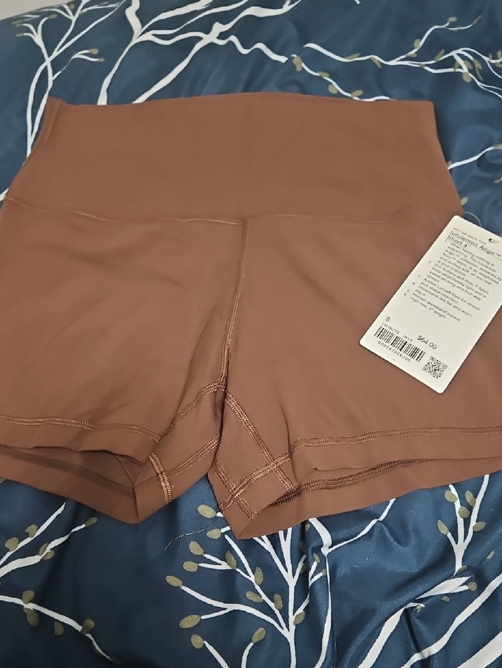 lululemon athletica High-Waist Athletic Shorts - Brown Java